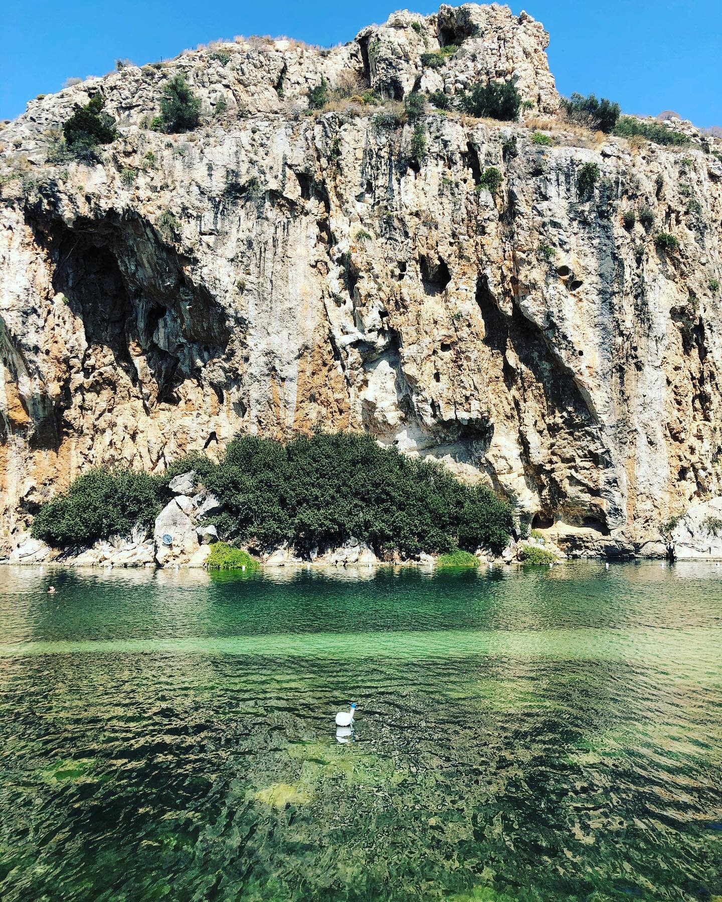 The lake and its Glory. 
.
.
.
.
.
.
.
.
.
.
.
#lakevouliagmeni #vouliagmeni #naturalspa #greece #swimming #lakes #healingwaters #naturephotography #love #drama #summer #vouliagmenilake #naturalhealing #ig_greece #picoftheday #instagood #instalike #t