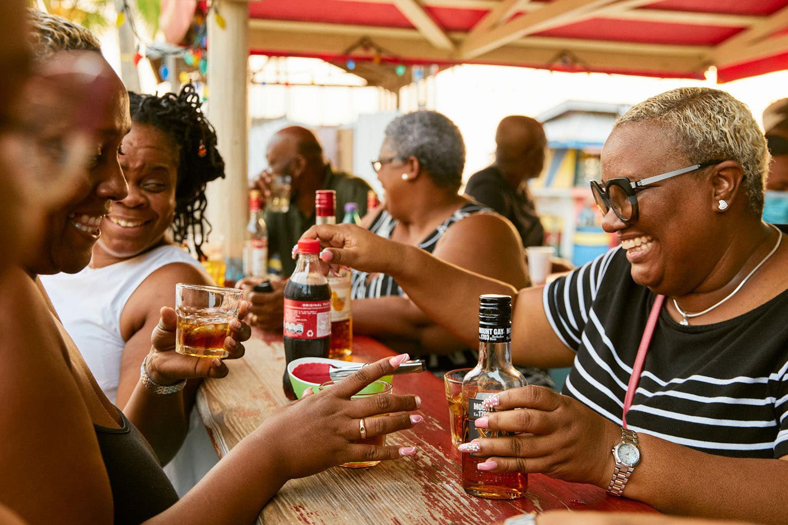 Barbados rum shop.  Credit: Marriott