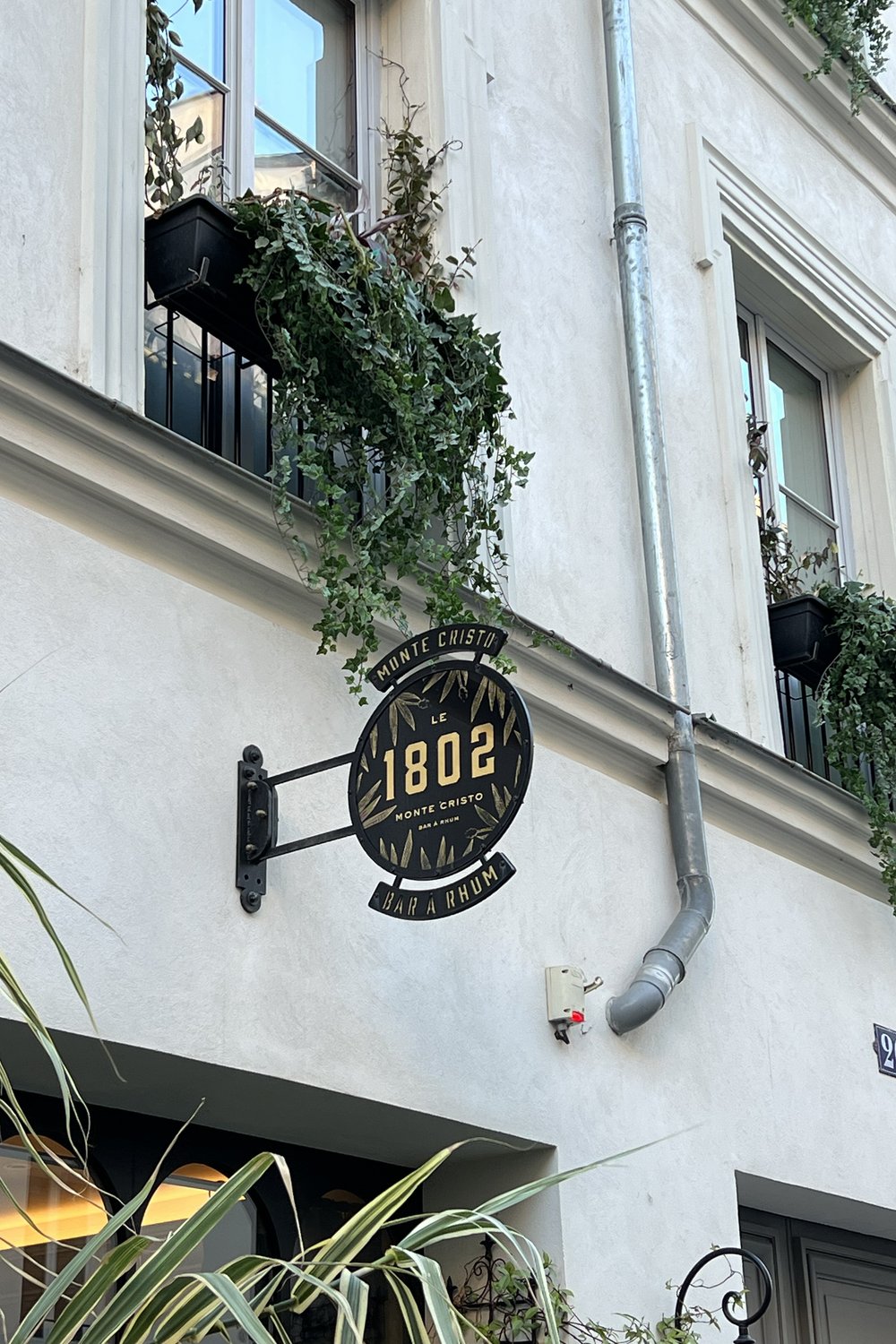 Bar 1802 in the Hotel Monte Christo in the Latin Quarter of Paris.