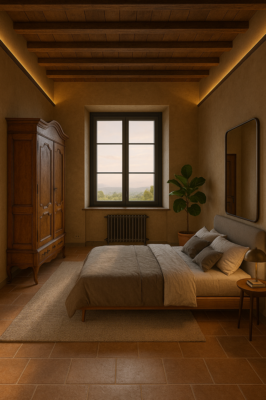 Visualisierung eines Zimmers - im Umbau, Update folgt