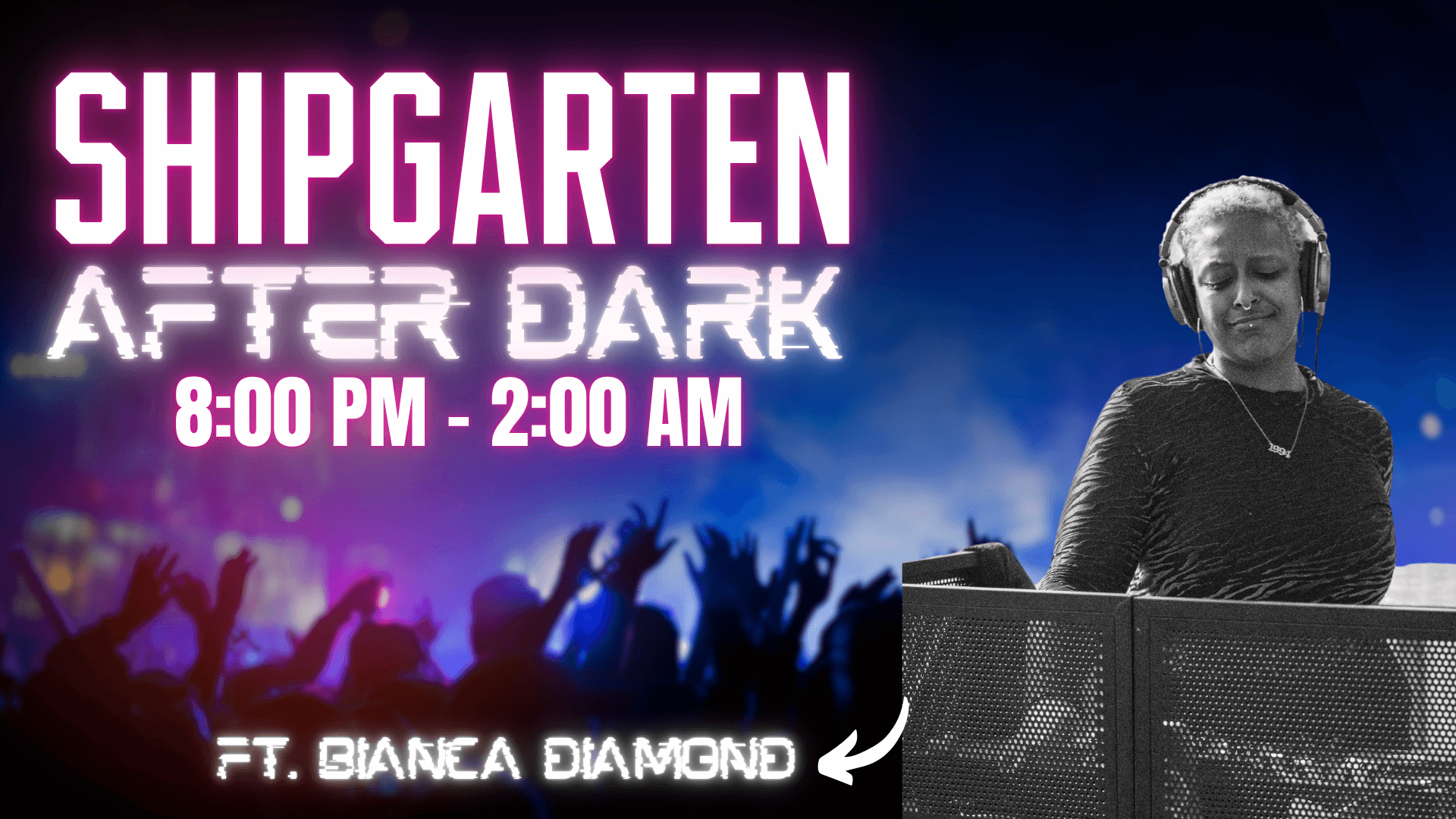 Shipgarten After Dark with Bianca Diamond – The Queen of the Night in McLean!