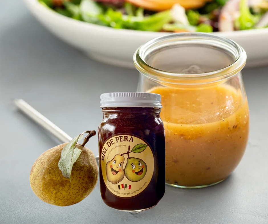 Salsas con miel de pera