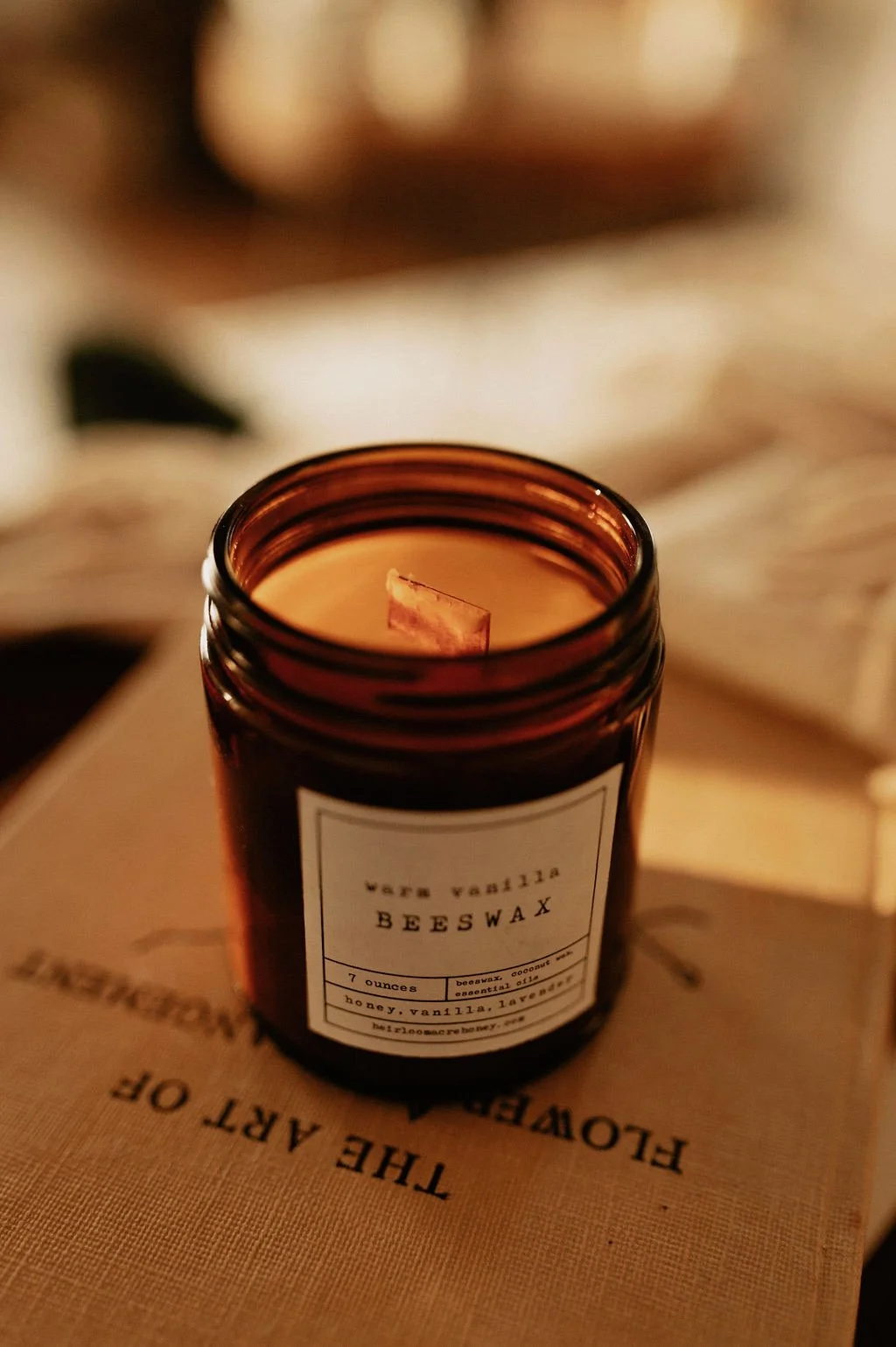 beeswax candles in chester county