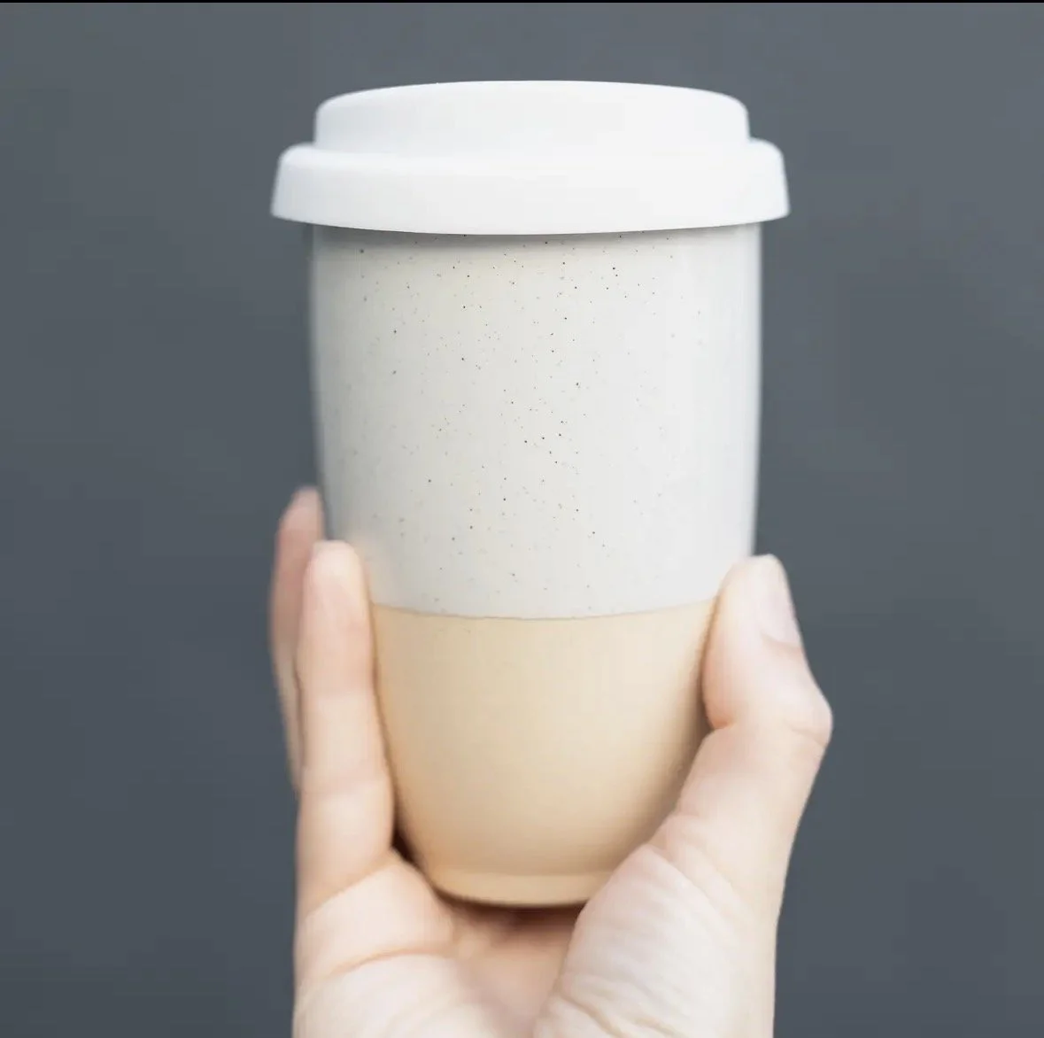 Dune Ceramic Travel Mug