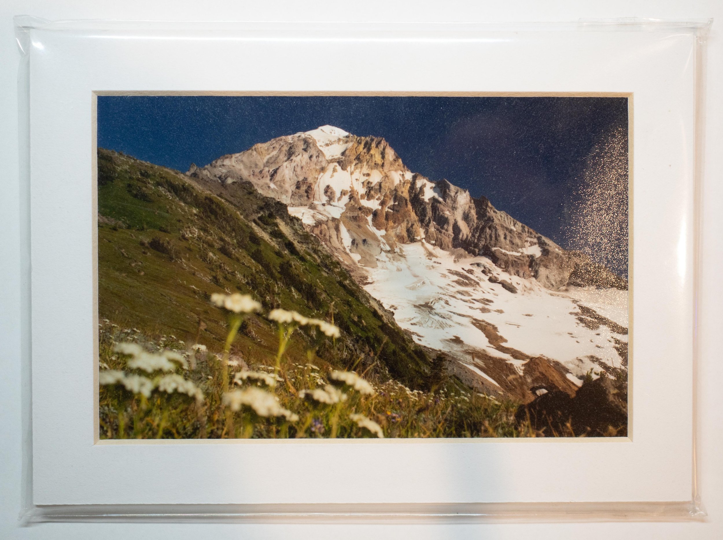 Mounted 4x6 Photograph of Mount Hood from McNeil Point (Copy)