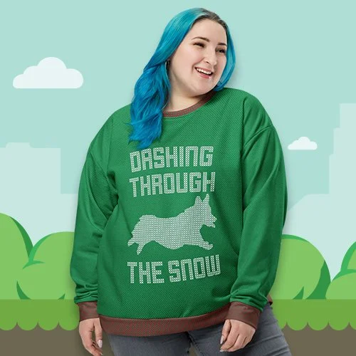 Holiday Corgi Sweatshirt