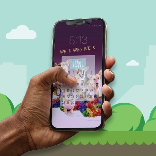 June Mobile Calendar