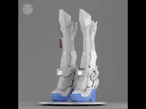 GUNDAM BOOTS#FASHIOIN