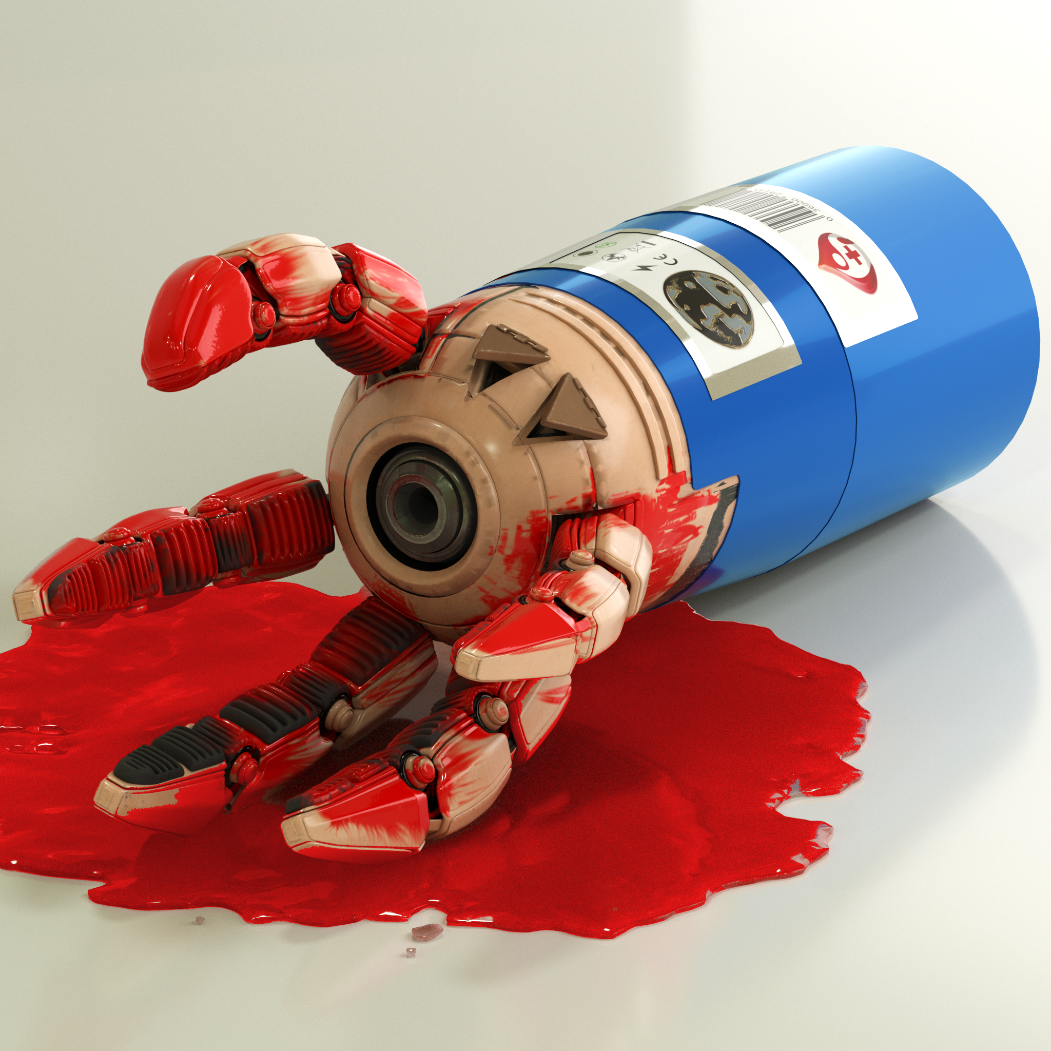 medi hand code red