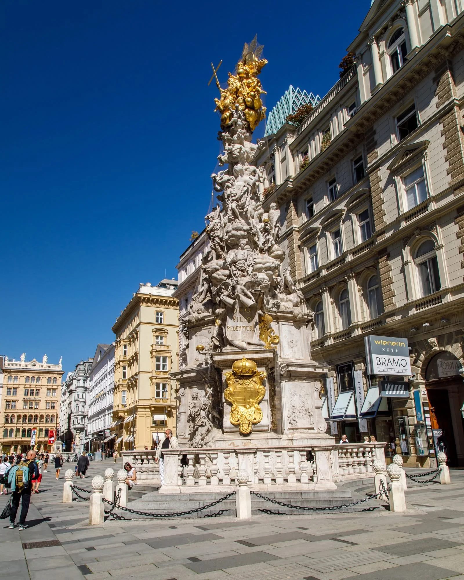 Pestsaule Monument, Vienna