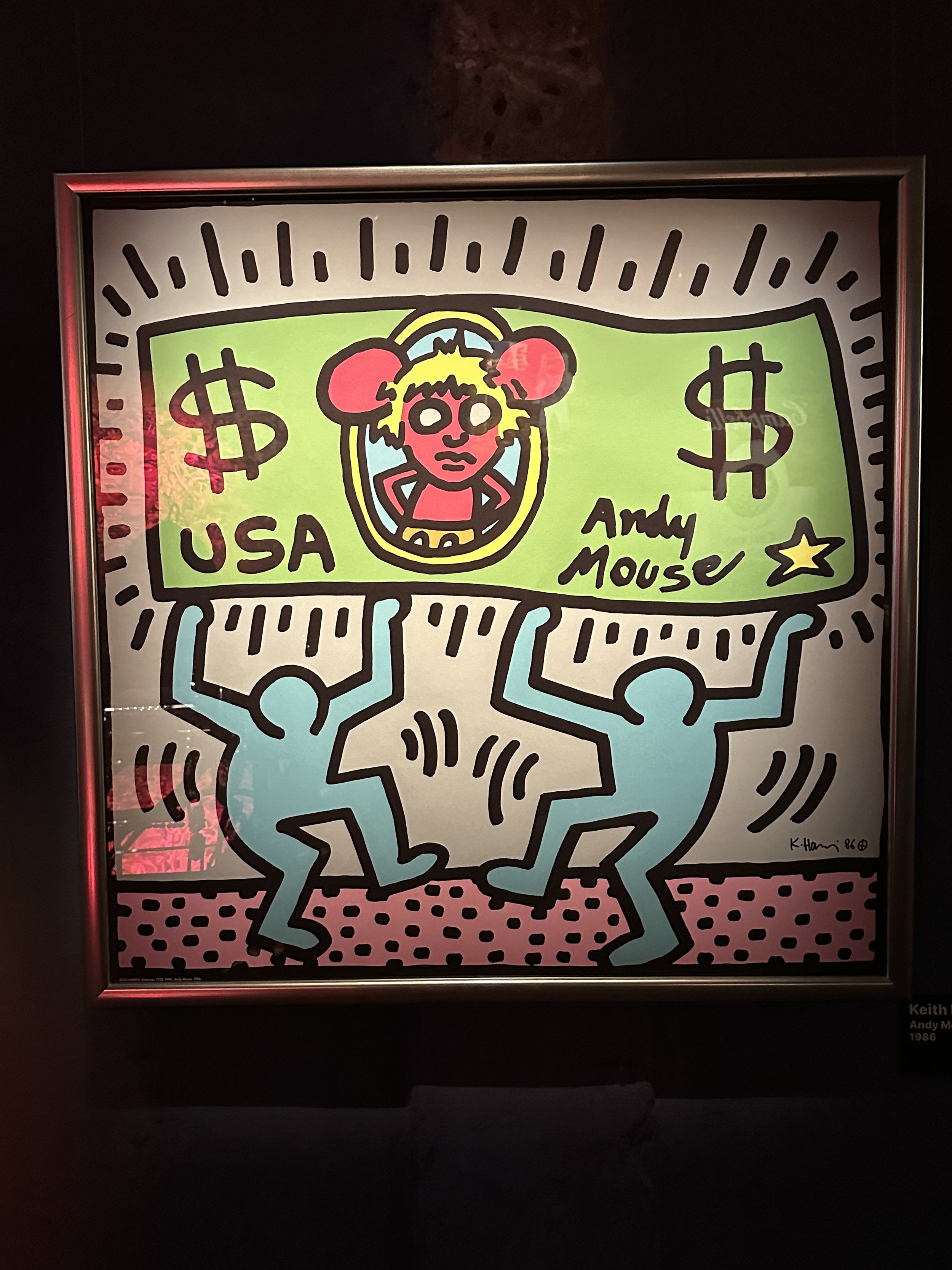 PoCo Museum Tallinn Estonia Keith Haring.JPG