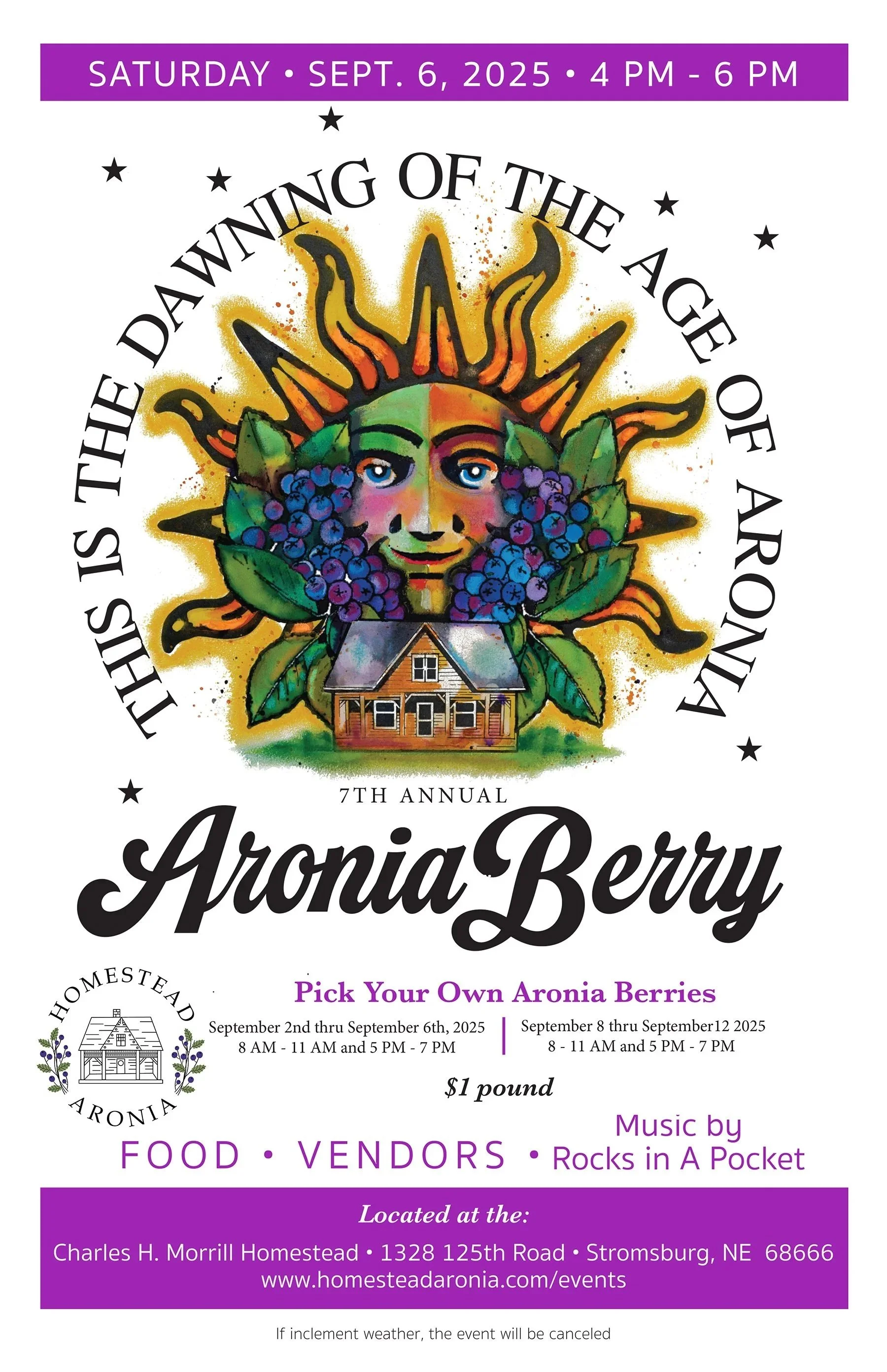7th ANNUAL ARONIA BERRY FESTIVAL