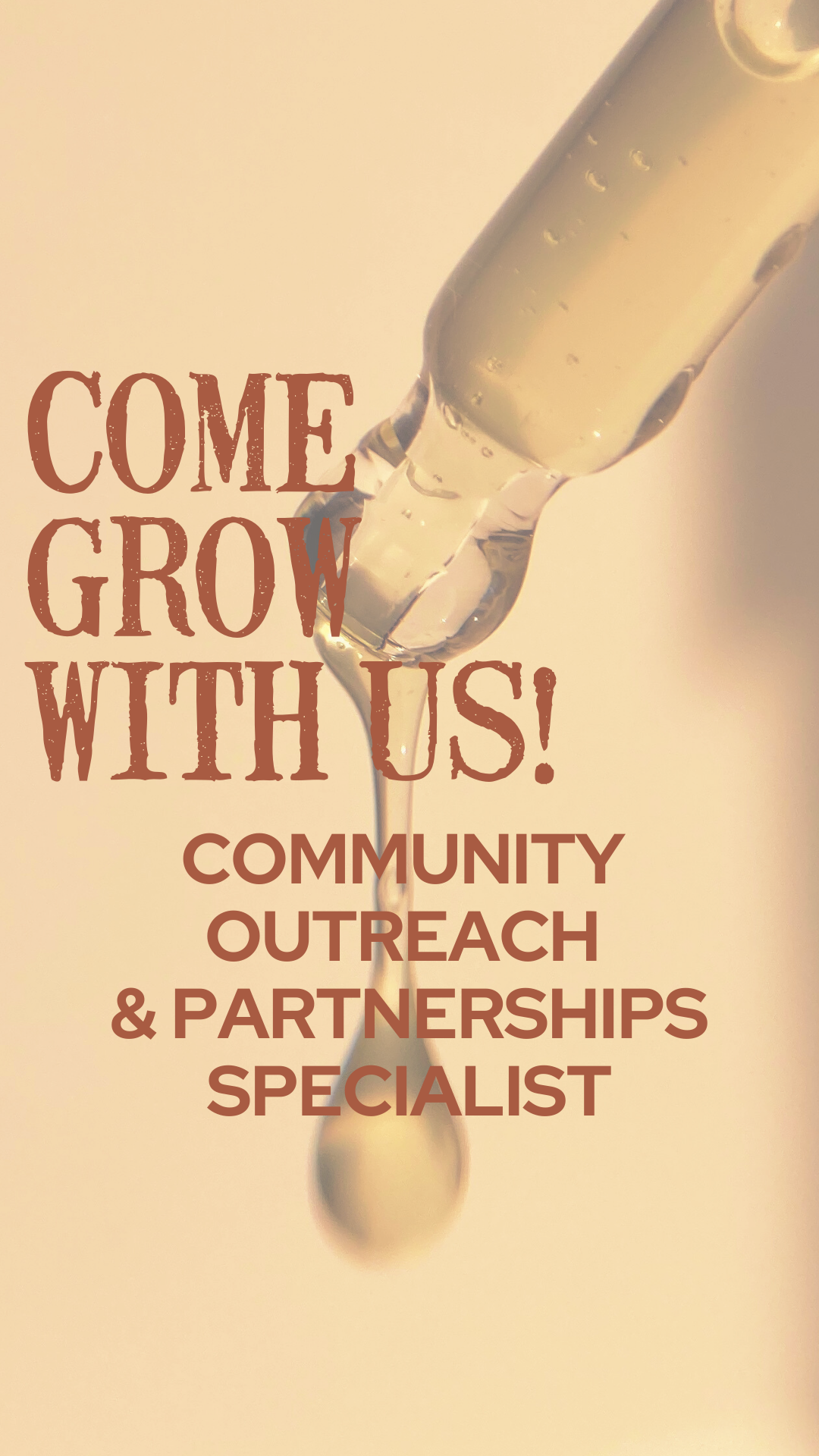Come Grow with Us - Community Outreach &amp; Partnerships Specialist Opportunity