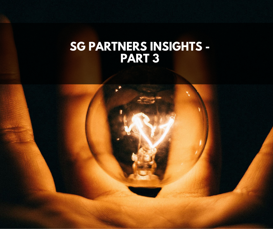 SG Partners Insights - Part 3