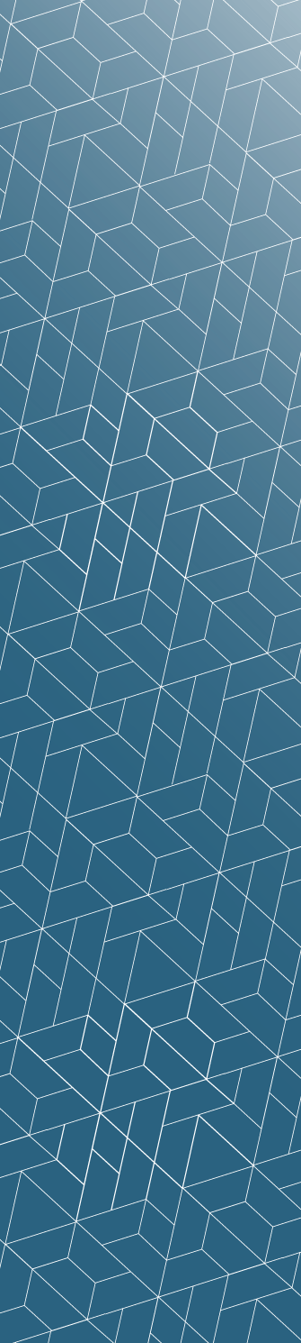 Geometric pattern symbolizing connection & community