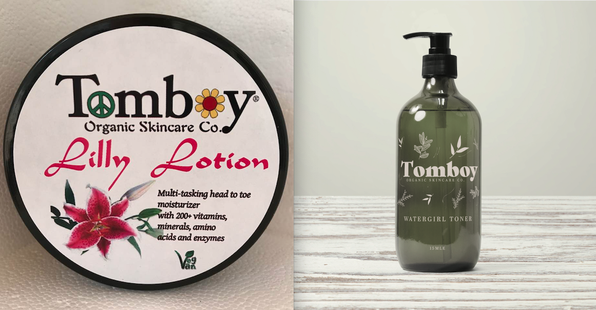 Tomboy Skincare, before and after Brand Therapy