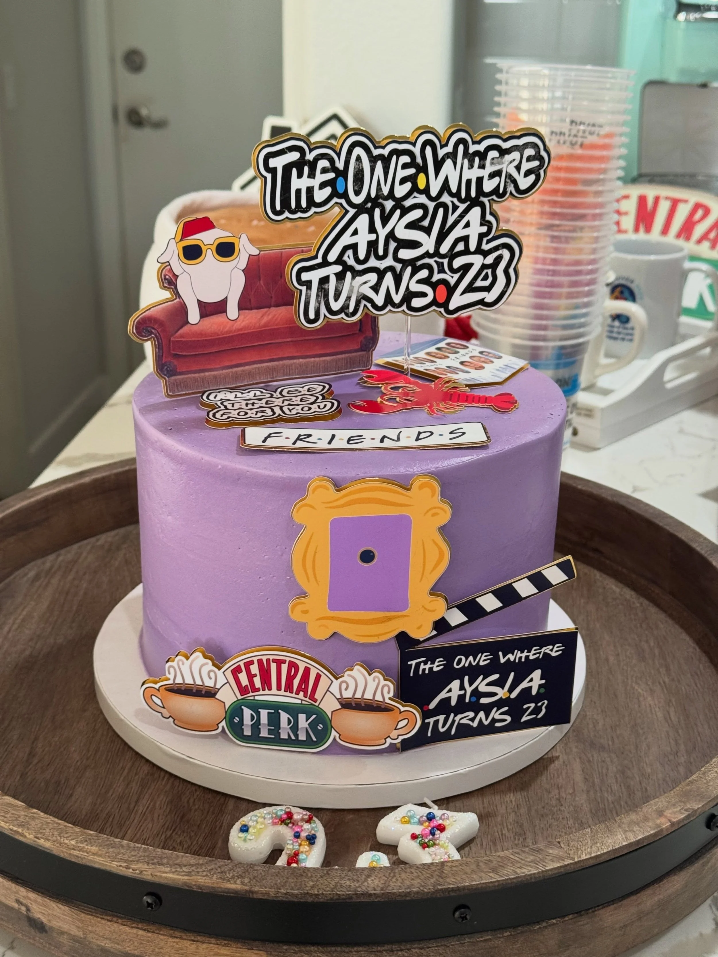The One Where Aysia Turns 23
.
.
.
.
.
#friends #cake #23 #buttercream #centralperk