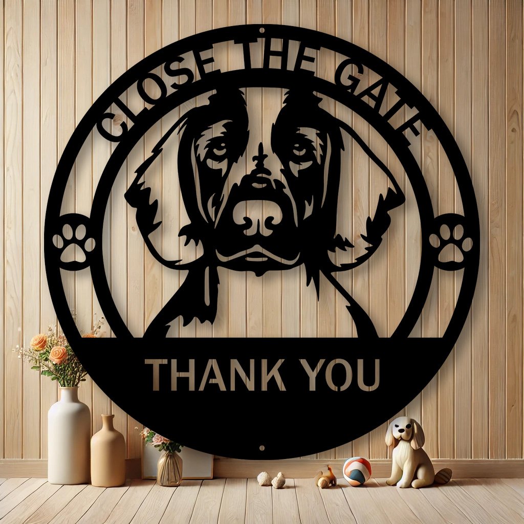 Personalized Welsh Springer Spaniel Metal Sign | Custom Dog Breed Gifts