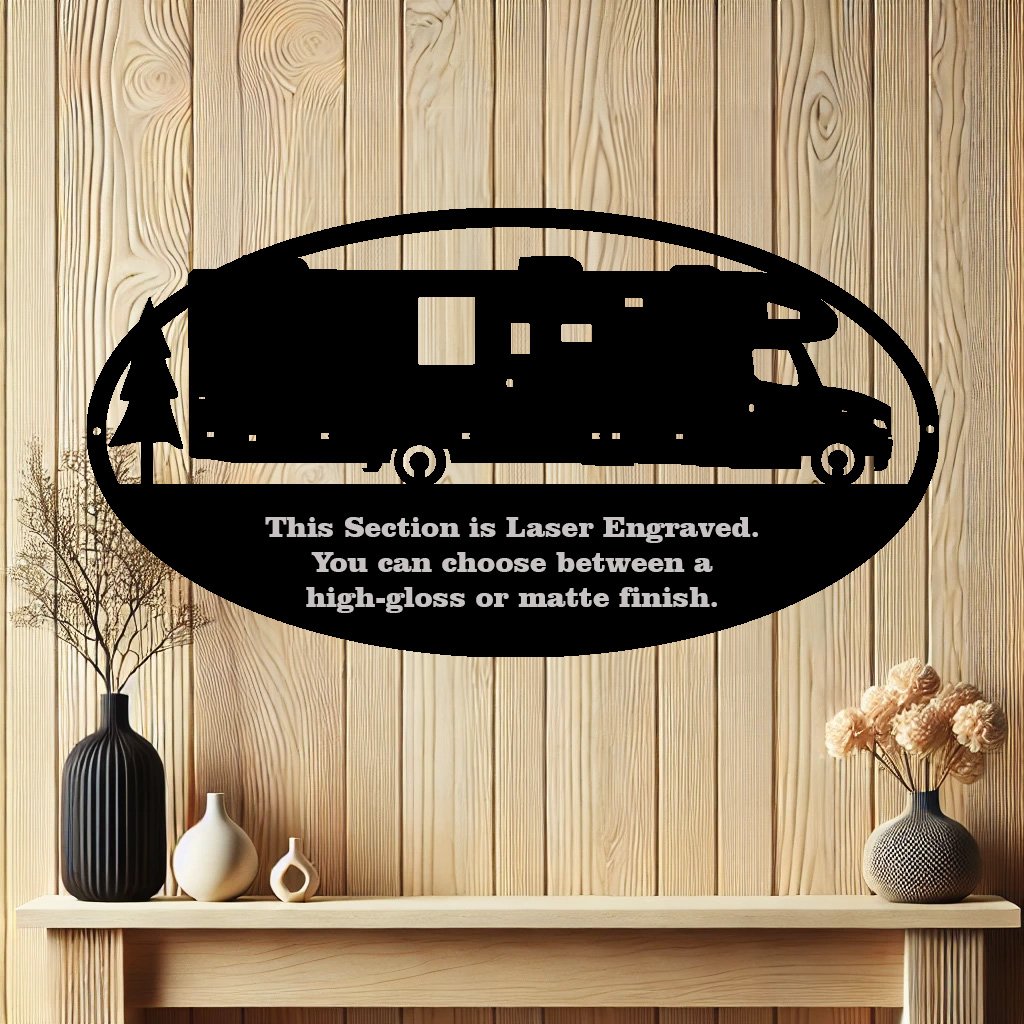 Jayco Class B RV Motorhome Metal Sign | Unique Personalized Metal Art