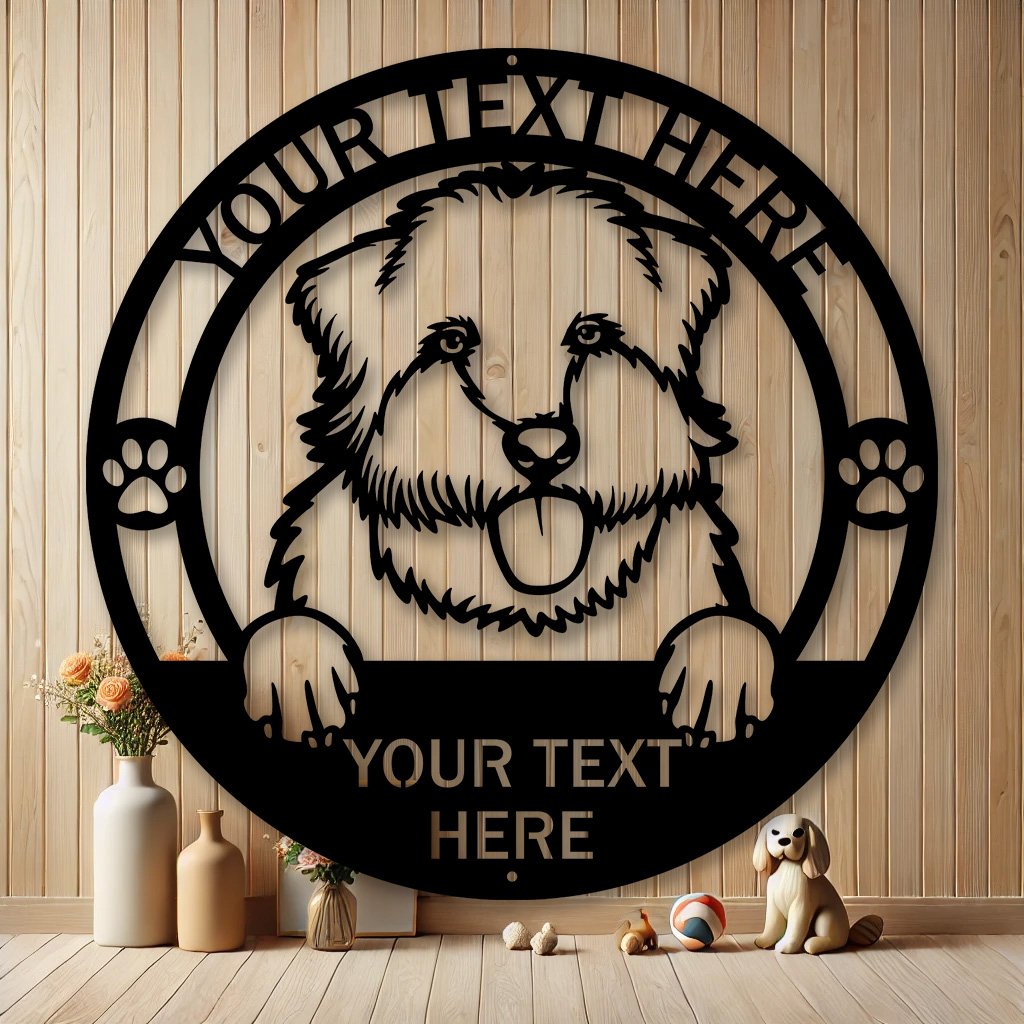 Personalized Glen of Imaal Terrier Metal Sign | Custom Dog Breed Gifts