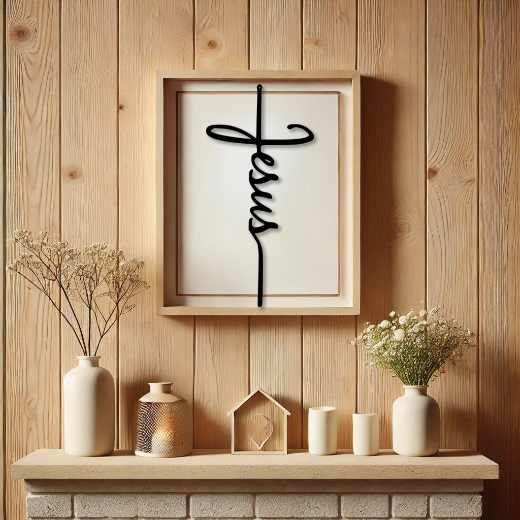 Jesus Religious Cross Art | Christian Home Decor