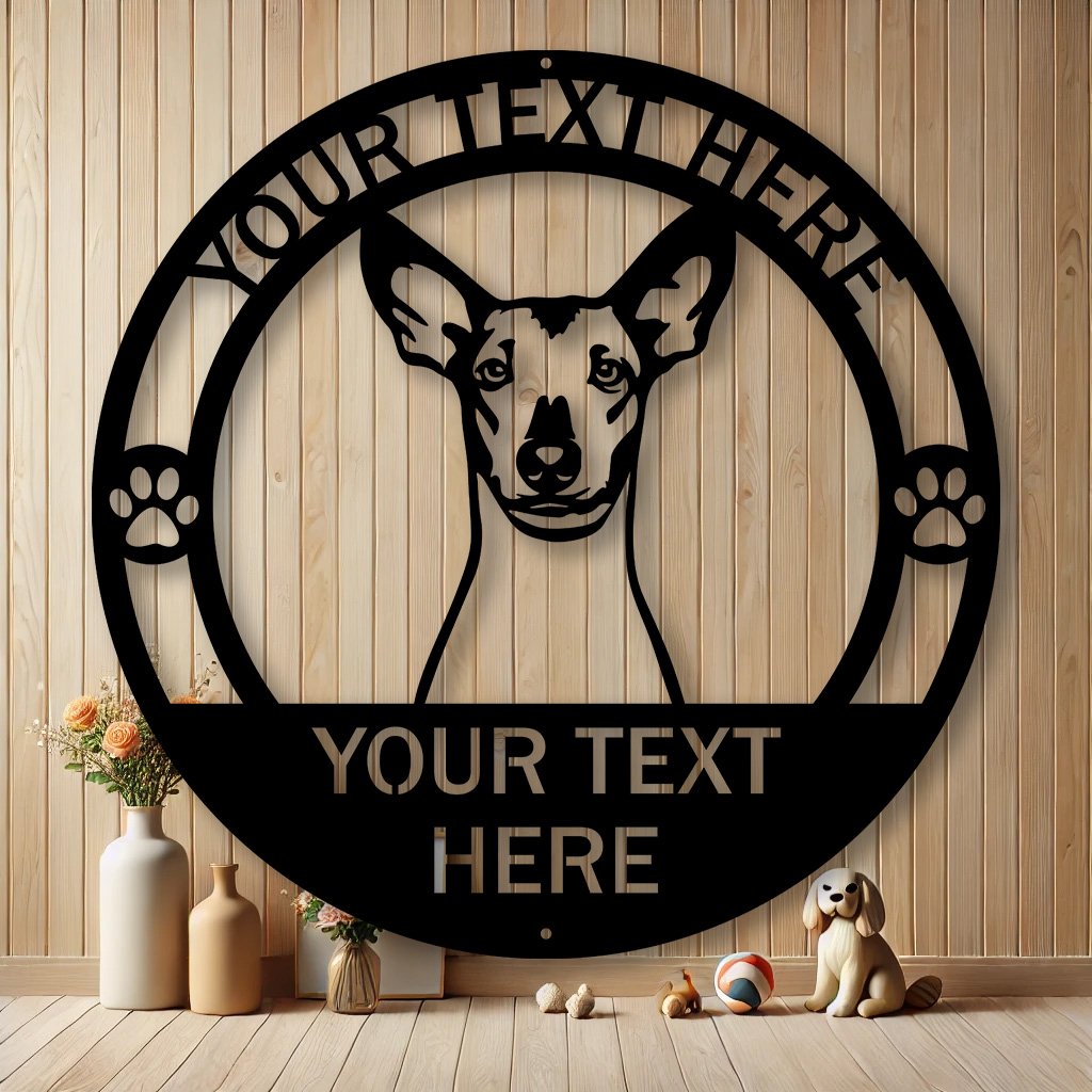 Personalized Xoloitzcuinti Dog Metal Sign | Custom Dog Breed Gifts