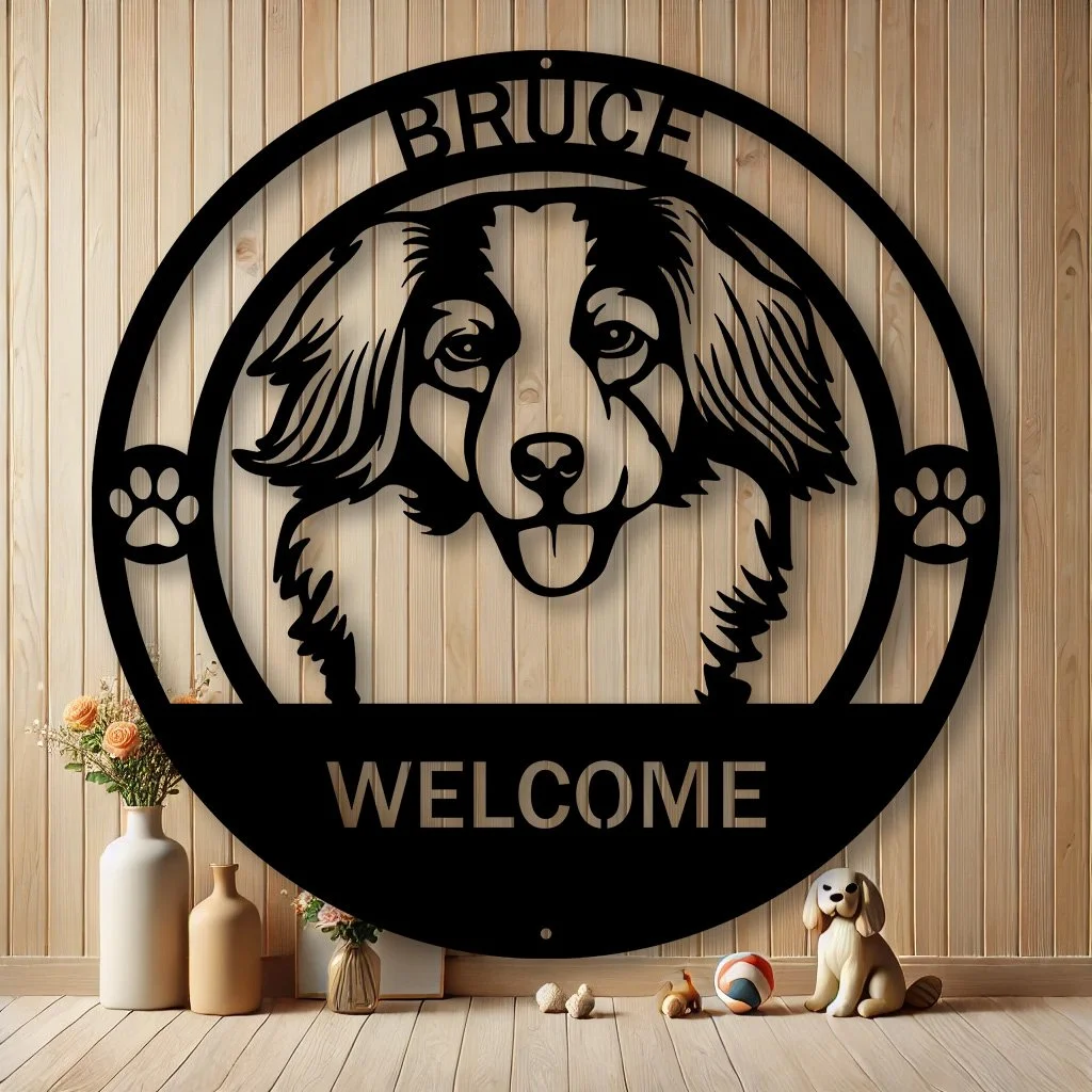 Personalized Nederlandse Kooikerhondje Metal Sign | Custom Dog Breed Gifts