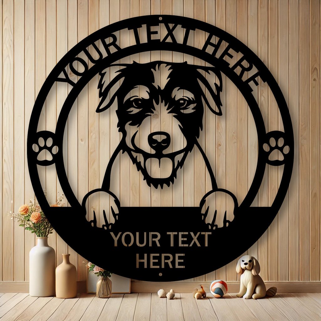 Personalized Parson Russell Terrier Metal Sign | Custom Dog Breed Gifts