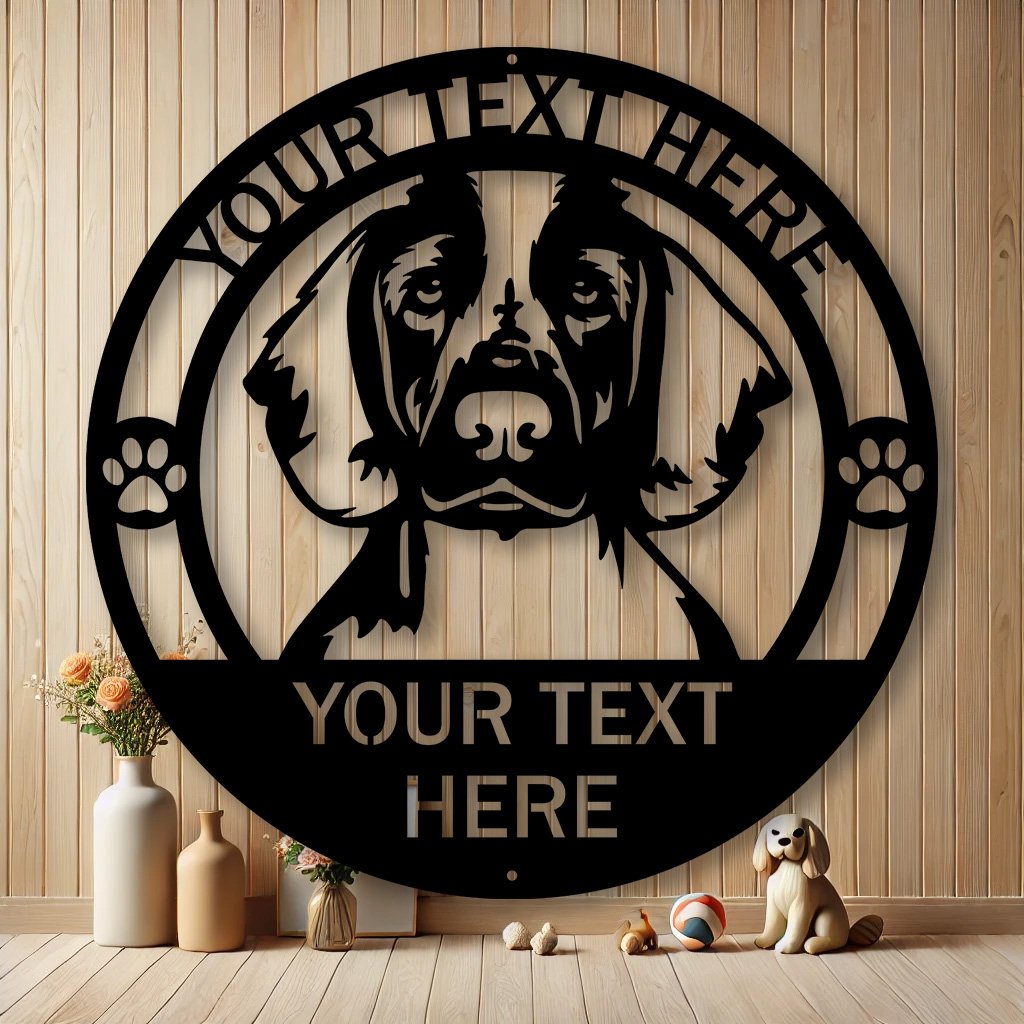 Personalized Welsh Springer Spaniel Metal Sign | Custom Dog Breed Gifts