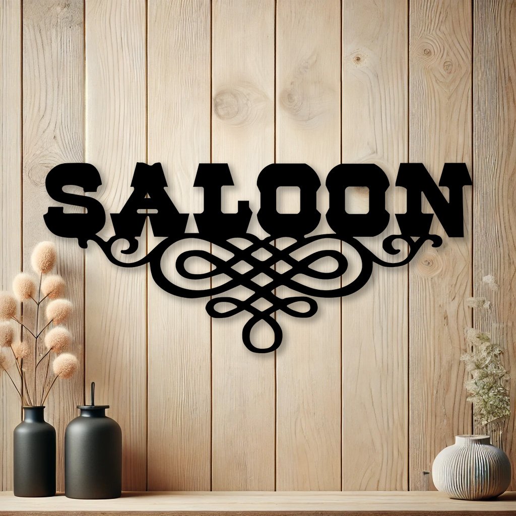 Saloon Bar Sign | Man Cave Decor