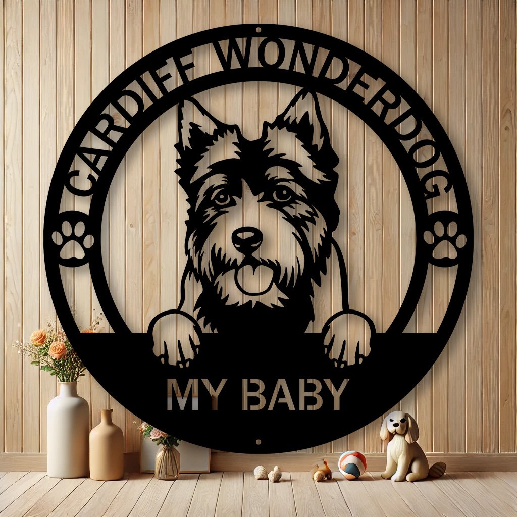 Personalized Norwich Terrier Metal Sign | Custom Dog Breed Gifts