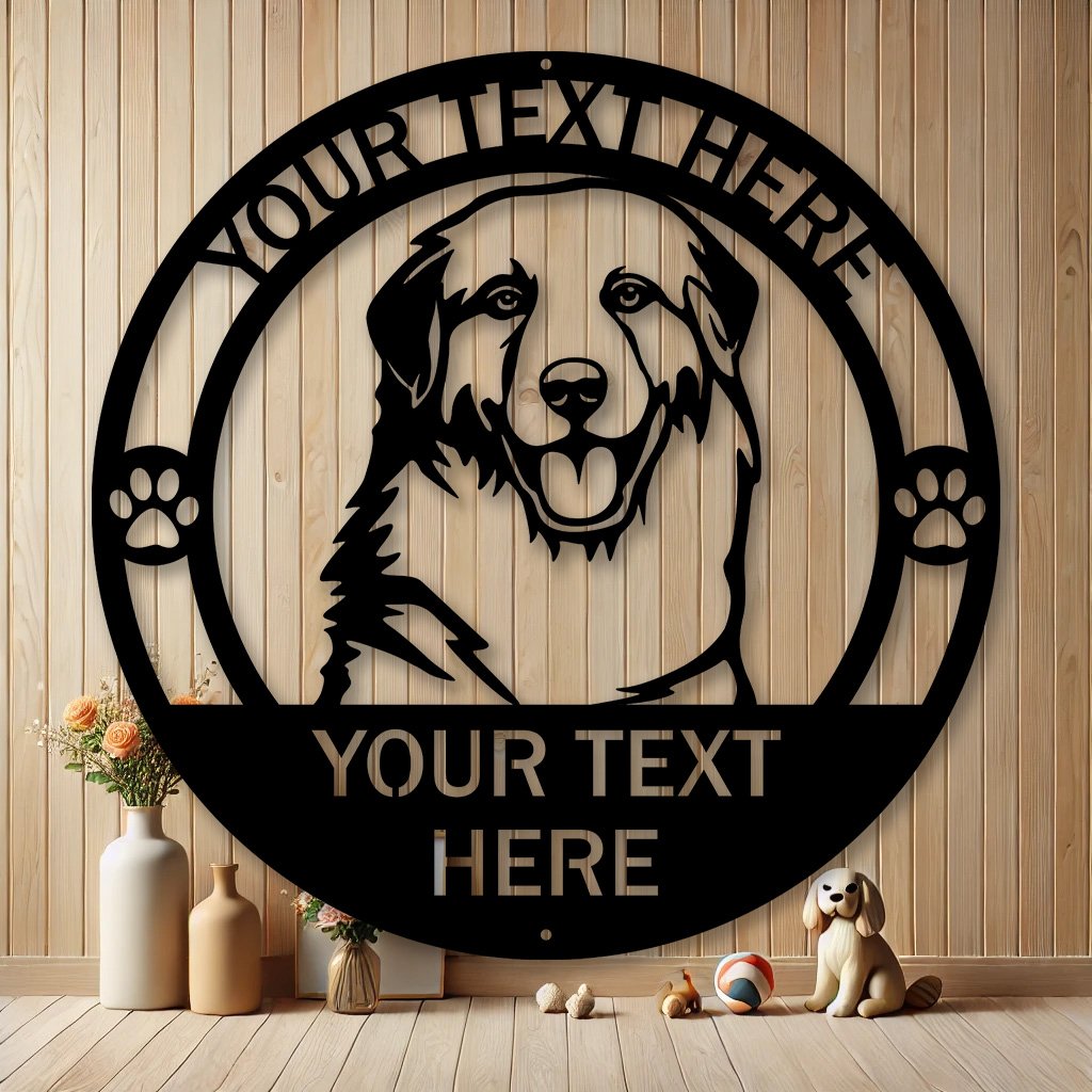 Personalized Great Pyrenees Metal Sign | Custom Dog Breed Gifts