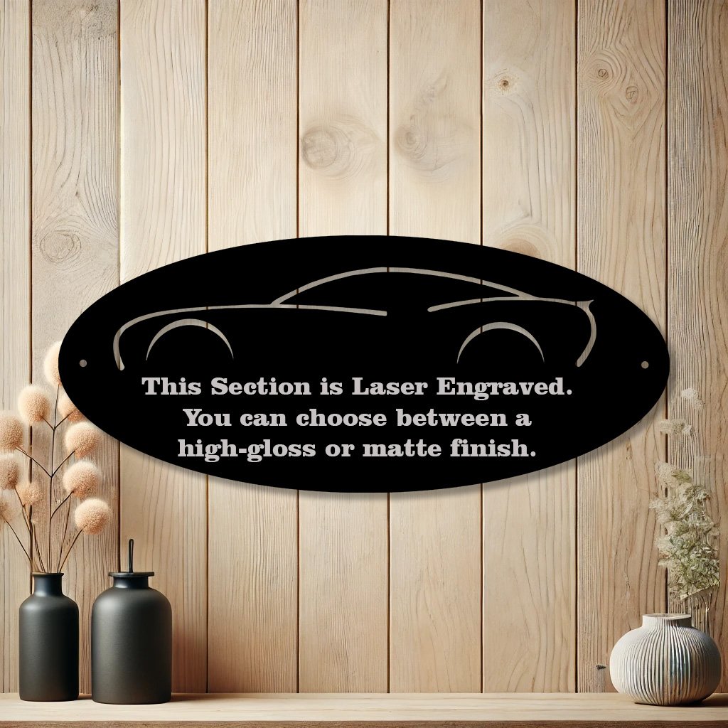 Custom Chevy Camaro Metal Sign | Personalized Gift for Car Enthusiasts