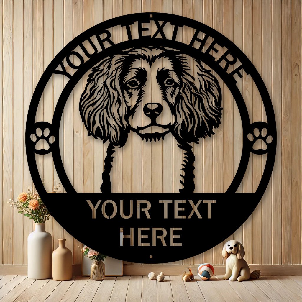 Personalized Boykin Spaniel Metal Sign | Custom Dog Breed Gifts