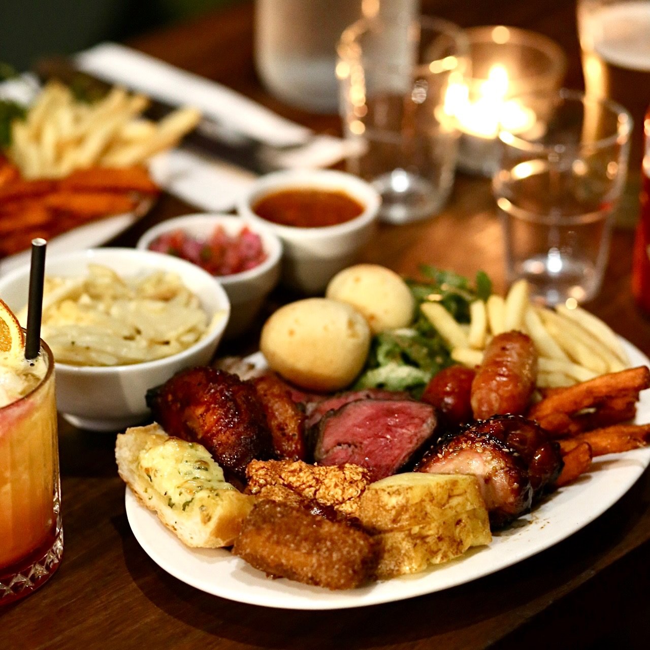 Fill up those plates with our scrumdiddlyumptious
Brazilian style BBQ. On Tuesdays our all-you-can-eat is just $62pp. Book now online www.churrasco.com.au