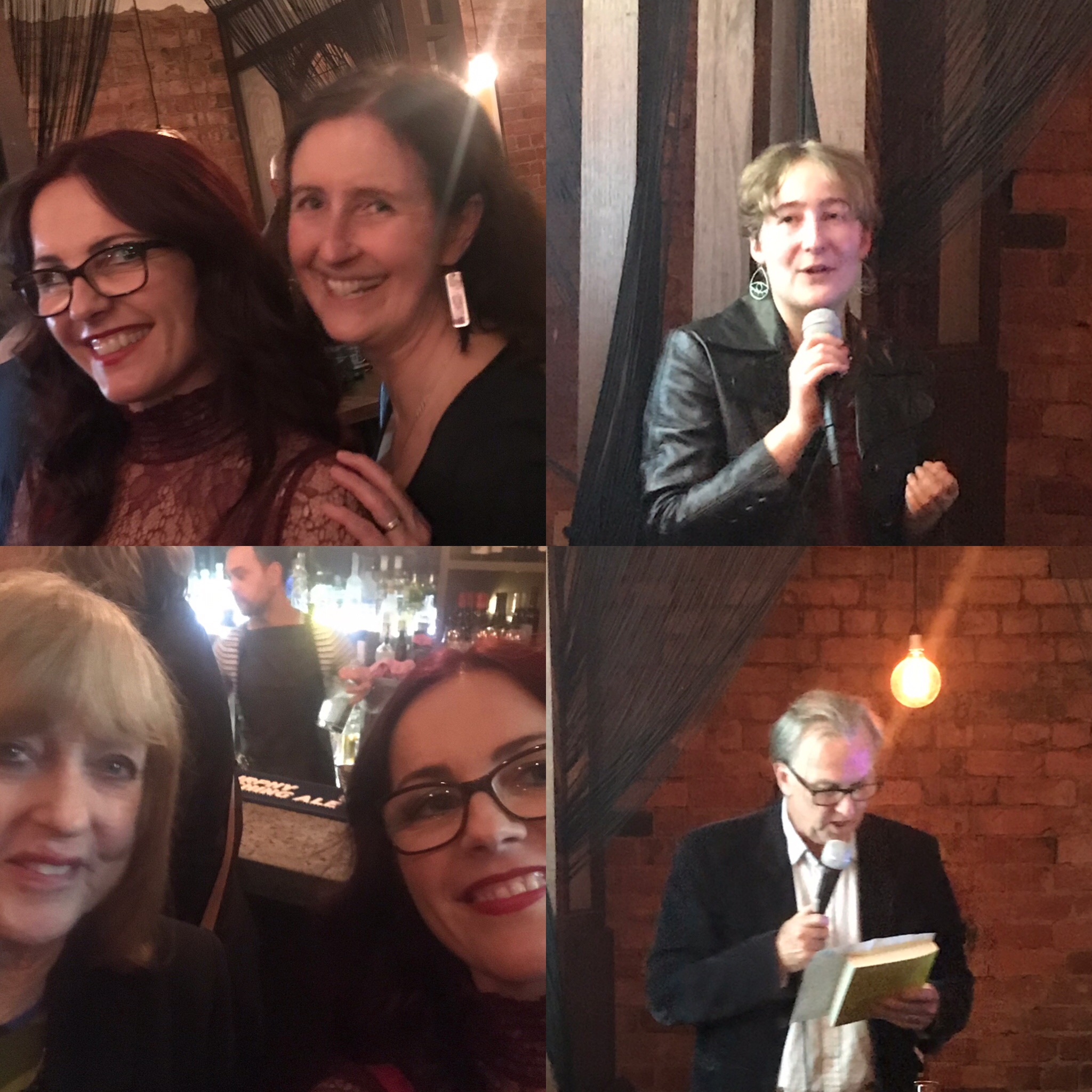 Thrilled to be at the annual Text Party to celebrate this year’s Text Prize winner Georgina Young, with my editor from Text Publishing Jane Pearson, winner Georgina (top right), Lauris from Booked Out Speakers Agency (bottom left) and Text’s Senior Editor Michael Hawyard.