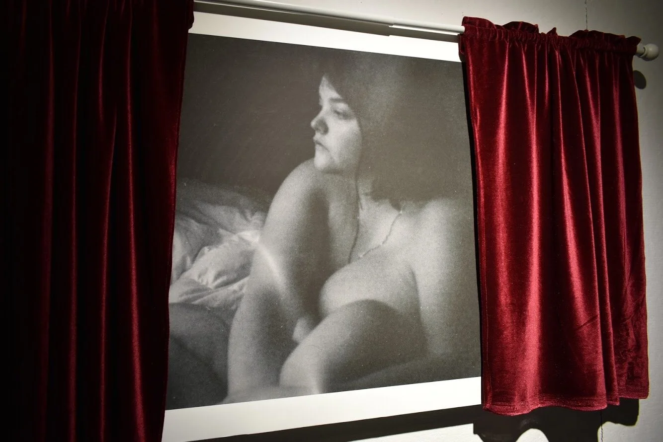    At the Seams:   BFA Thesis Exhibition   35 mm film capture, handmade curtains  2019 
