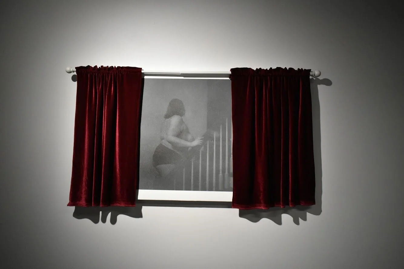    At the Seams:   BFA Thesis Exhibition   35 mm film capture, handmade curtains  2019 