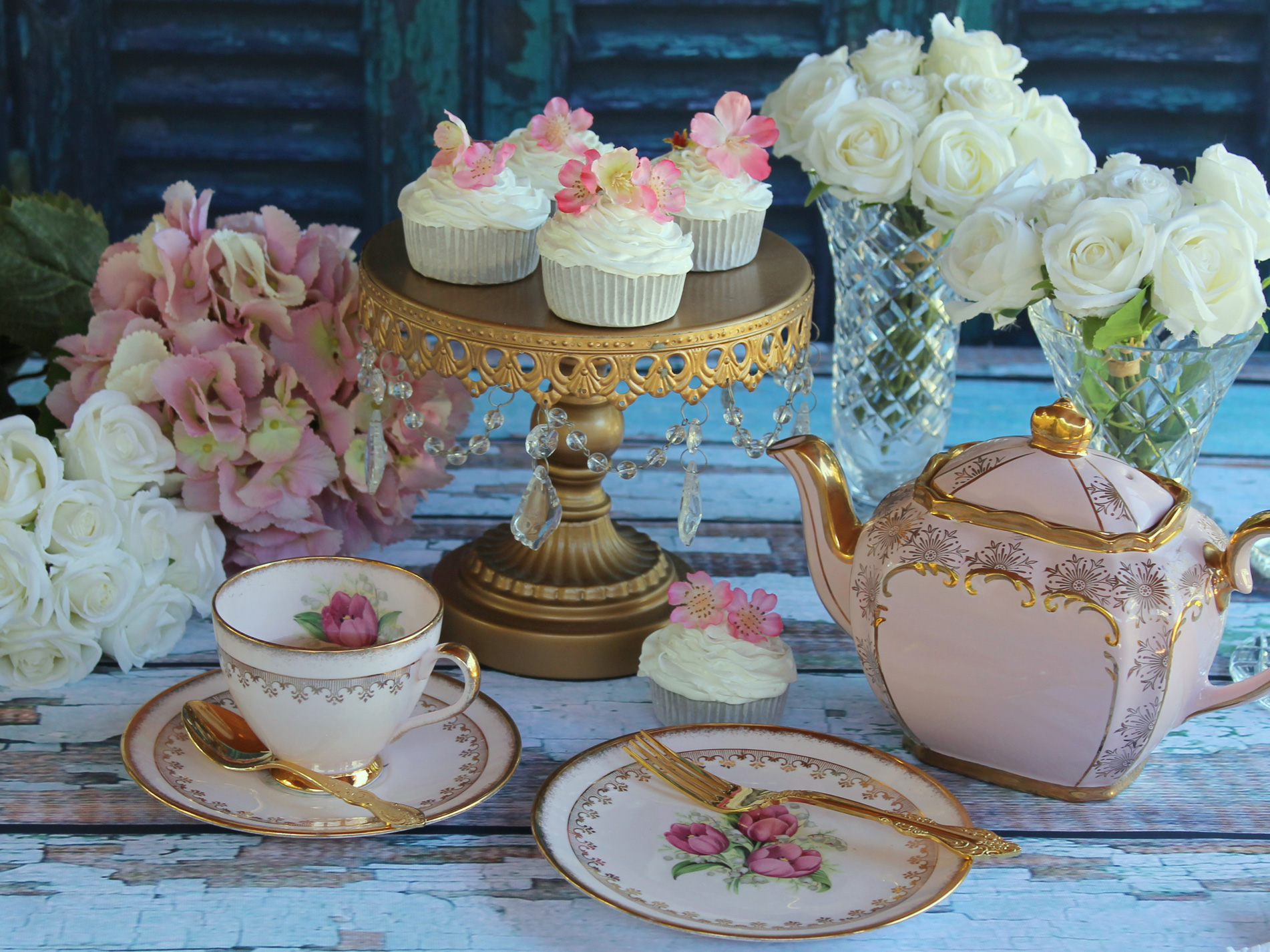High Tea Menu — Flowers & Flour
