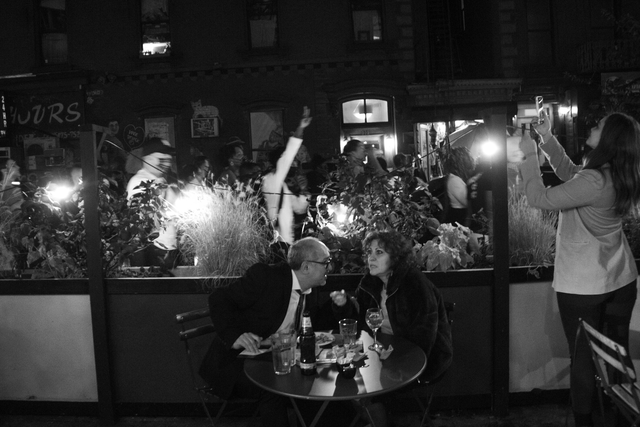  The night before the election results were announced, people celebrated Biden's victory in New York City.  NYC, 2020.11.6 