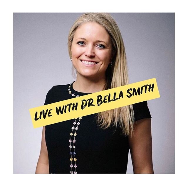 Excited to be hosting a LIVE with @thedigitalgp Dr Bella Smith- Thursday 9th March at 8.15pm ... so excited for this. Bella and I had a chat this evening and we already had lots to talk about. Bella is a GP in Woodbridge, Suffolk and regularly shares