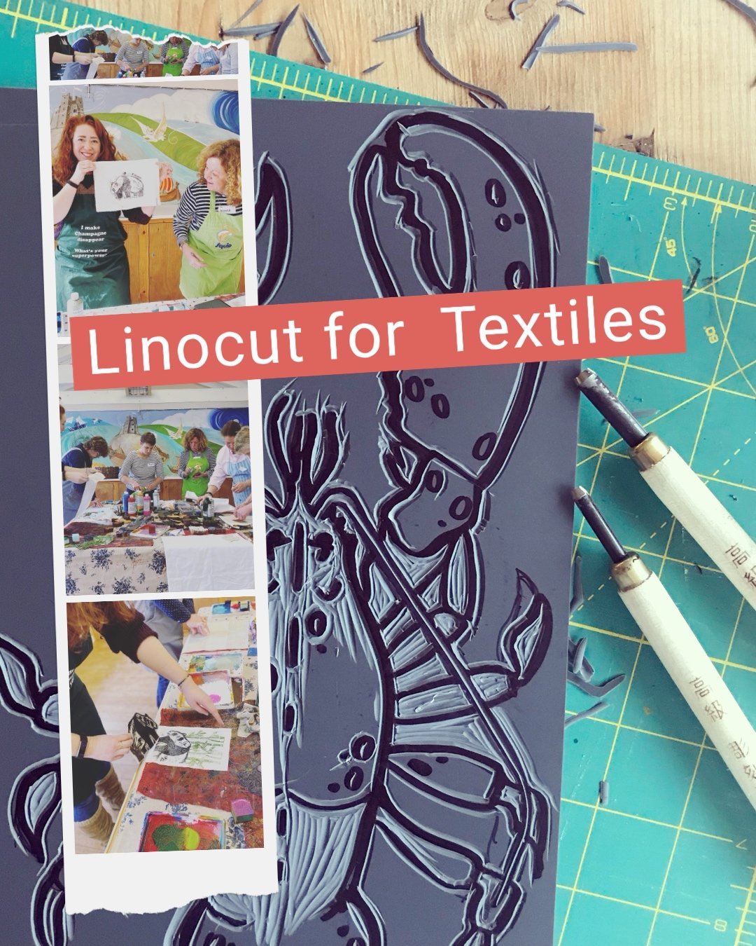 LEEDS: Linocut for Textiles Workshop (April)