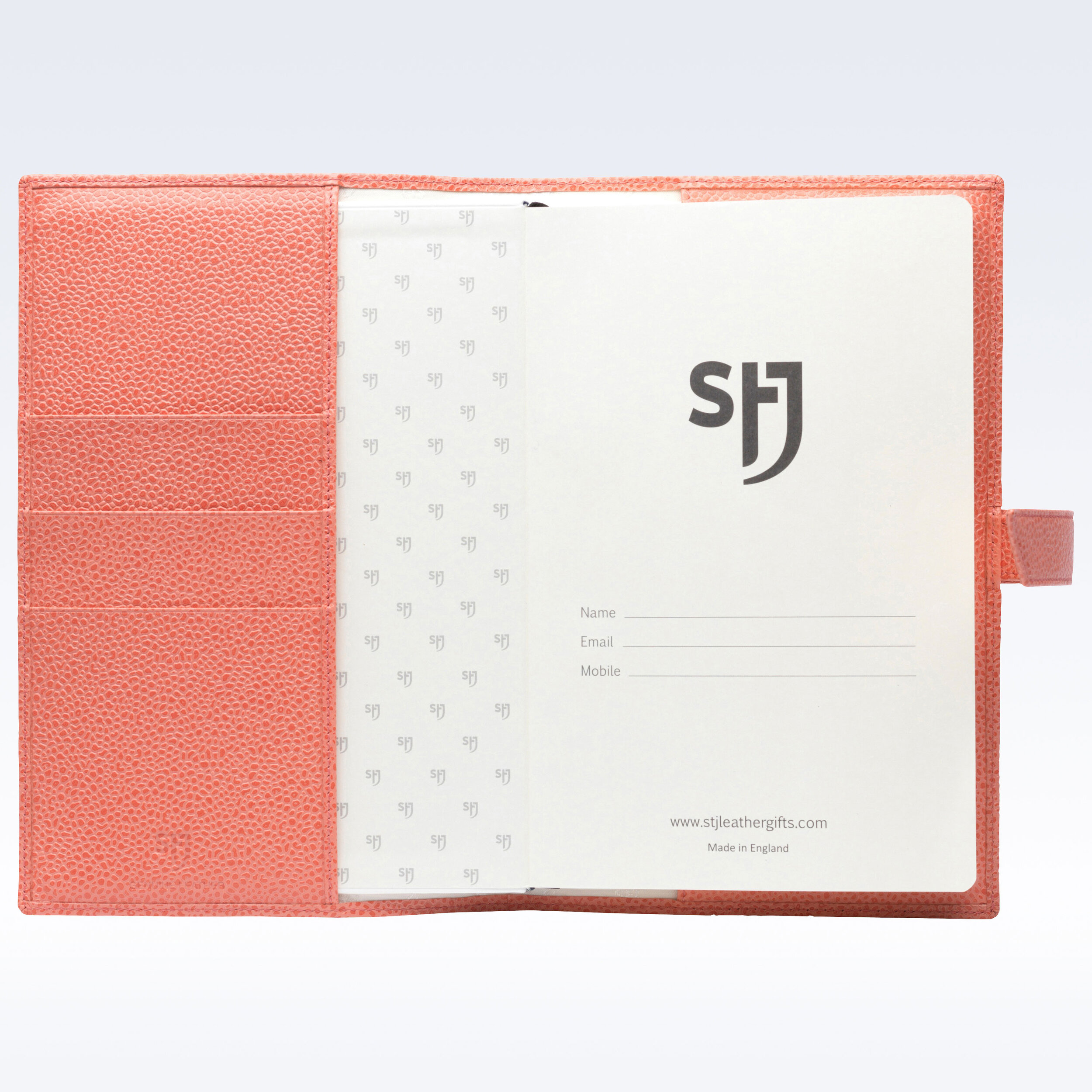 StJ1414-32-a5-journal-with-replaceable-Notebook-Coral-Caviar-Leather-2_1.jpg