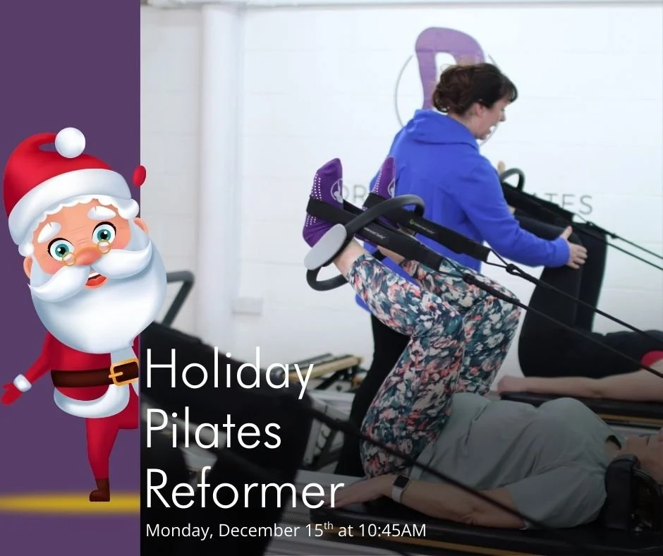 Holiday Pilates Reformer