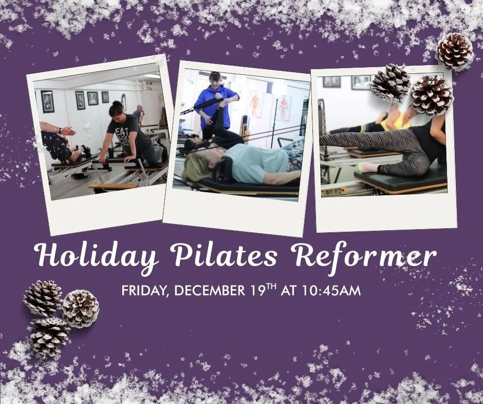 Holiday Pilates Reformer
