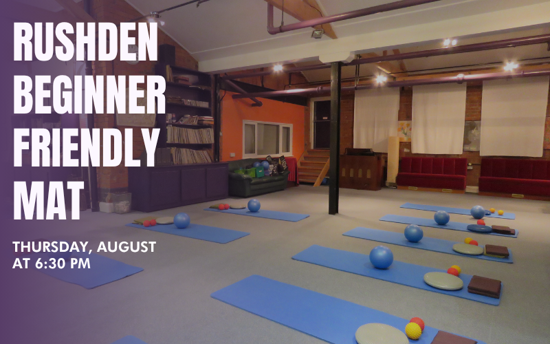 Rushden Beginner Friendly Mat Pilates