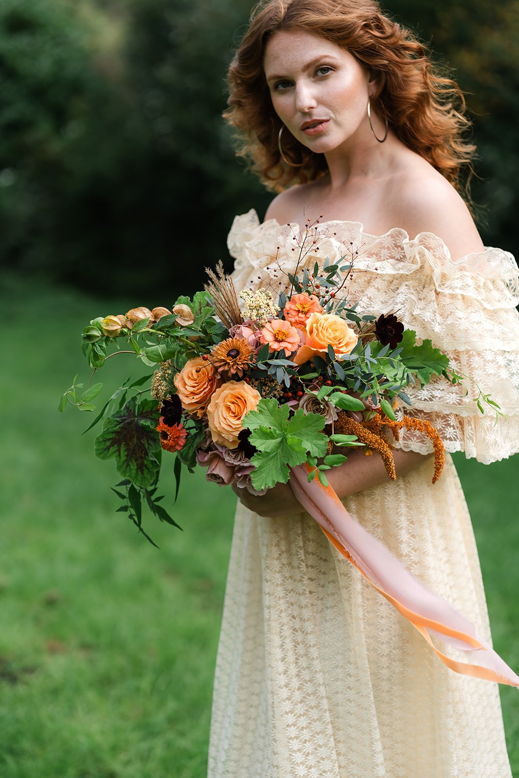Bridal bouquets masterclass led by The Bath Flower School