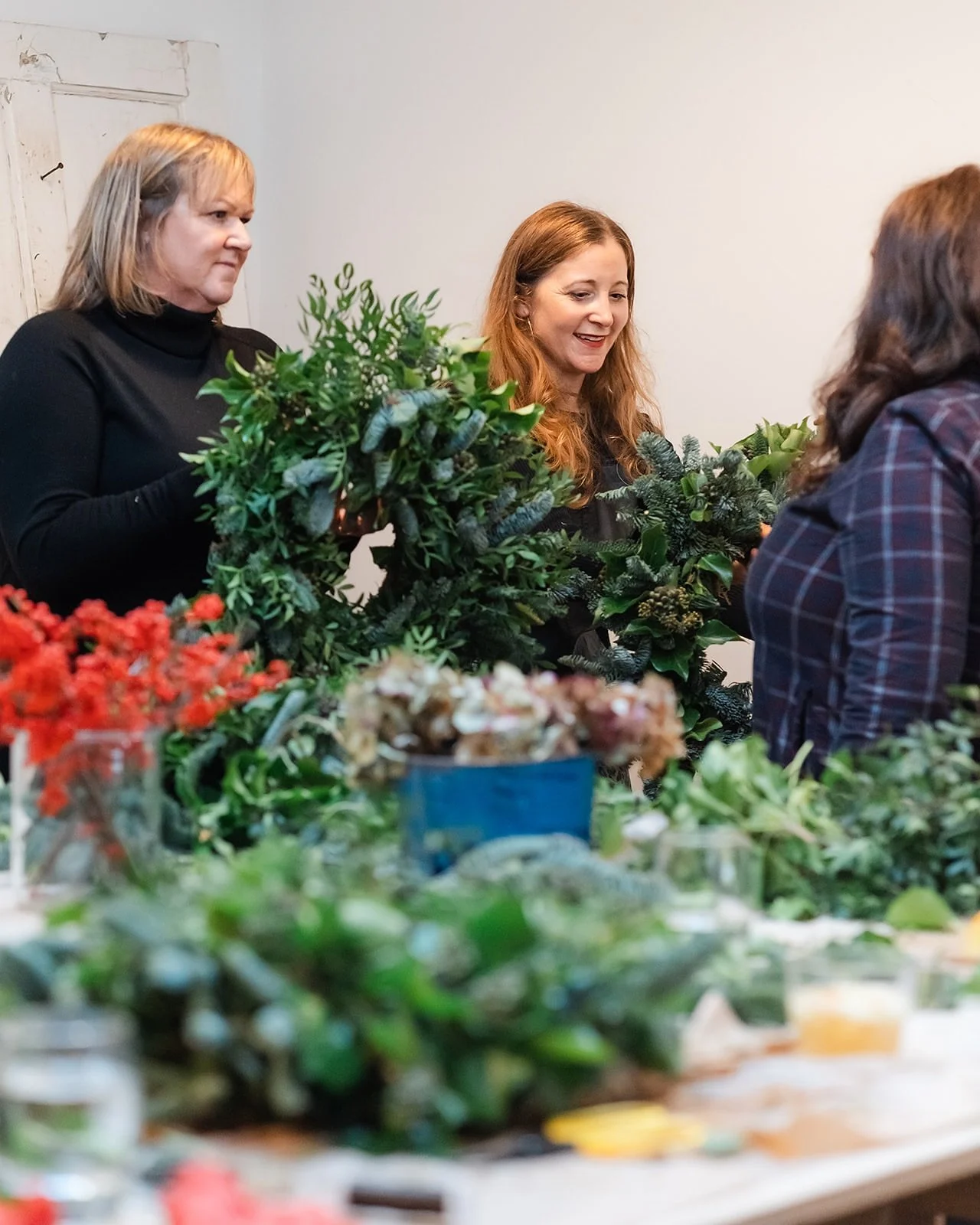 T E S T I M O N I A L  T U E S D A Y

Don&rsquo;t just take our word for it &mdash; here&rsquo;s what one of our students had to say about their time at the flower school:

&ldquo;Myself and my family thoroughly enjoyed our wreath workshop. We are st