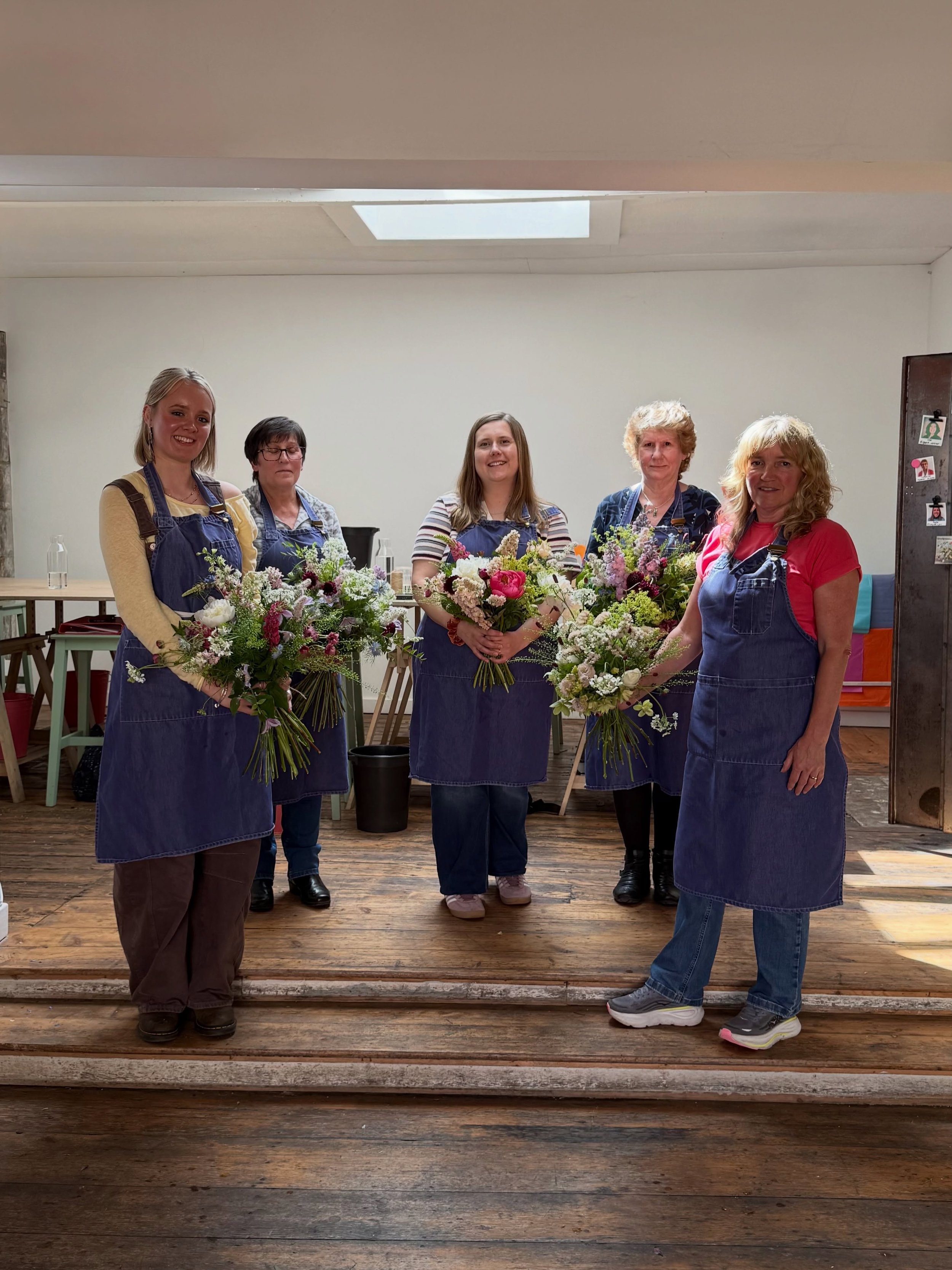 A new week and a new group of students have joined us at The Bath Flower School for our Floristry Foundation Course.

Day one is always one of our favourites. It&rsquo;s the day everything begins.

We started by getting hands-on with the flowers them