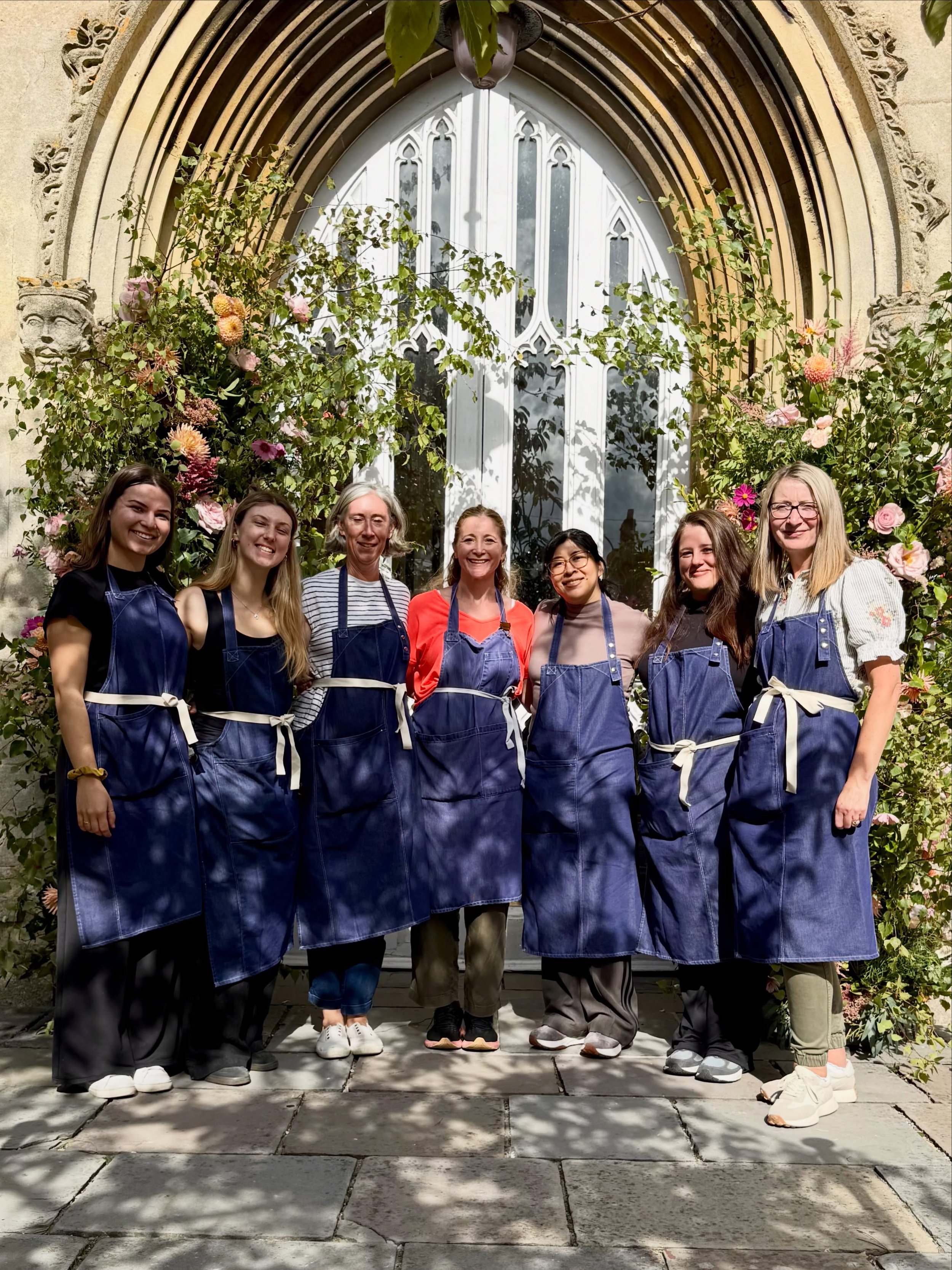 Professional Floristry Course
Final Day

This was installation day and the final day of our two week Professional Floristry Course.

Together, the students created a large scale floral installation at St Saviour&rsquo;s Church, bringing together ever
